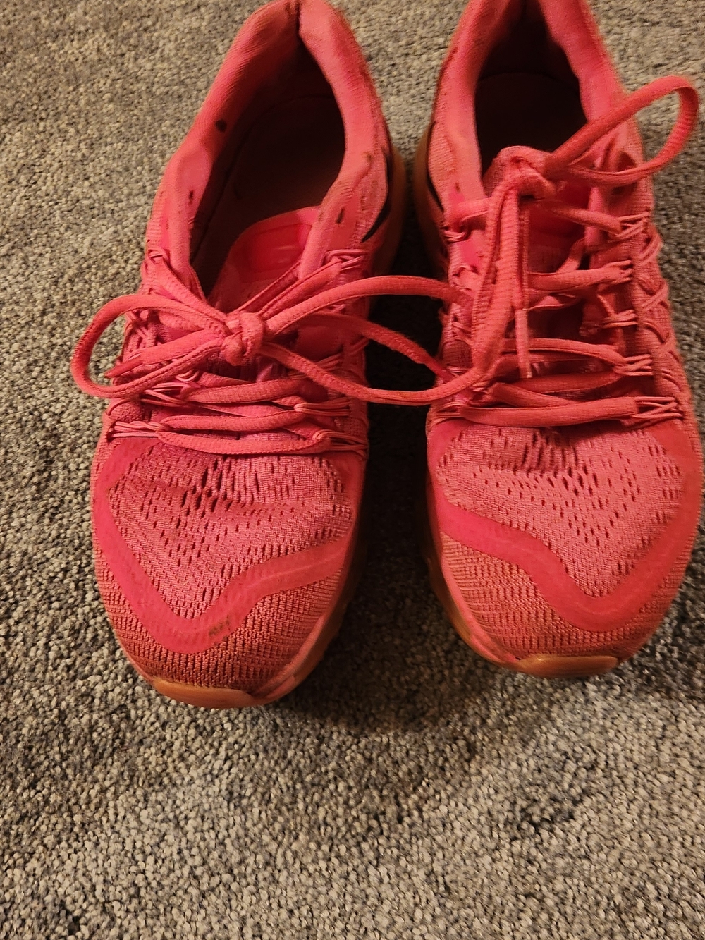 Women's Bright Pink Athletic Sneakers - Lightweight Comfort